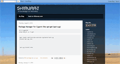 Desktop Screenshot of blogger.shiburaj.com
